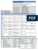 MBA 2020-22 Term-V Class Schedule