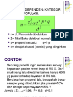 Latihan Sample Size