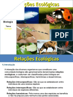 Relações Ecológicas