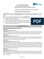 Instituto AOCP 2019 - Alterações e Justificativas