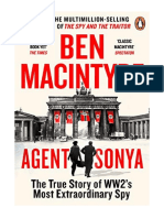 Agent Sonya: Lover, Mother, Soldier, Spy - Ben Macintyre