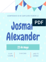 Invitacion Josmar