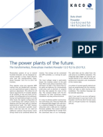 The Power Plants of The Future.: Powador 12.0 TL3 - 14.0 TL3 18.0 TL3 - 20.0 TL3 Data Sheet