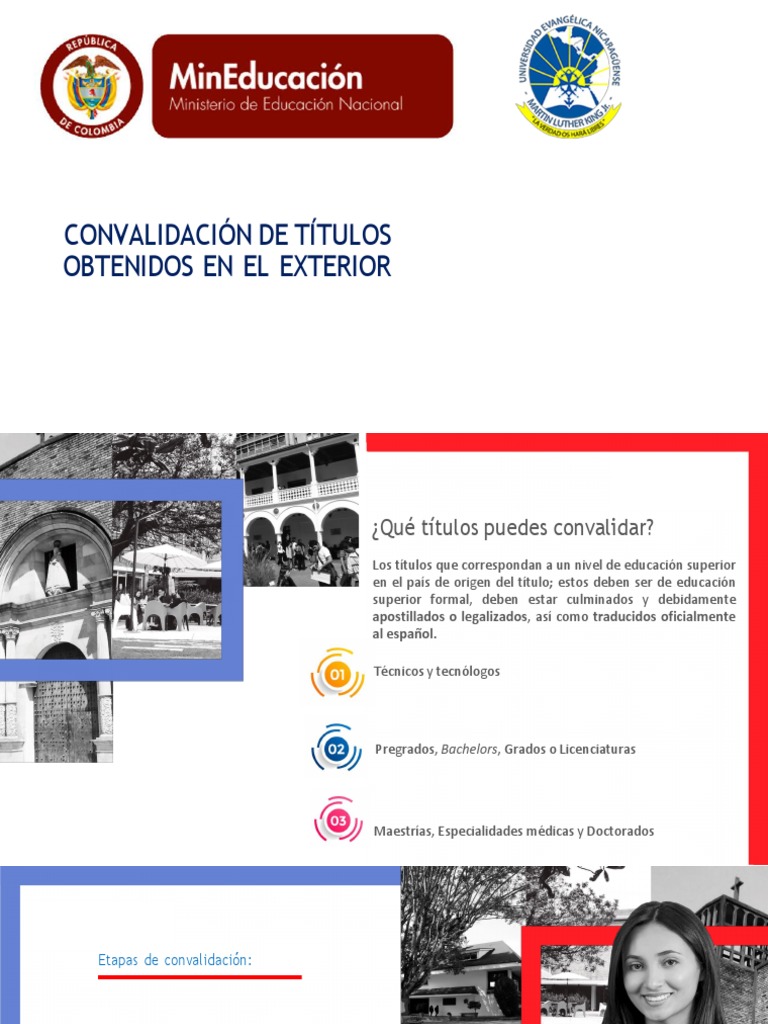 Proceso de Convalidación de Títulos Exteriores | PDF | Educación más alta