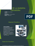 Partes de La Maquina Fresadora