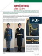 Rovnošata čestnej jednotky slovenskej colnej správy (Colné aktuality č. 3 - 4/2011)