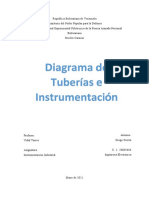 Trabajo 4. Diagrama de Tuberías e Instrumentación