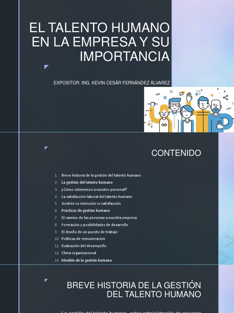 El Talento Humano en La Empresa y Su Importancia | PDF | Gestión del