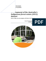 Development of The Australia's Dataset: Indigenous Forest Estate (2013)