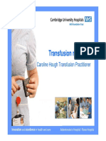 Transfusion Reactions CH