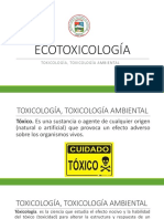 Toxicología y Toxicología Ambiental