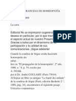 Sociedad Francesa de Homeopatía PDF para Leer