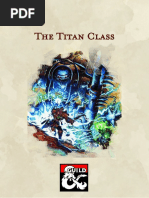 5th Edition Class The Titan