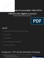 The Apotheosis of Ownership' - Why NFTs Will Drive The Digital Economy