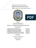 Tarea Semanal N°1 - Eliminacion Por Metodo Gauss