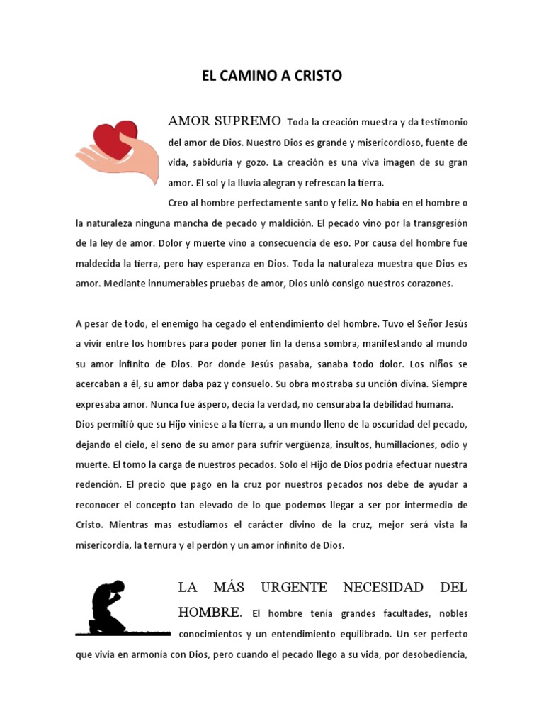 Amor y Redención en Cristo | PDF | Pecado | Amor