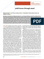 Mitigating Crop Yield Losses Through Weed Diversity: Articles