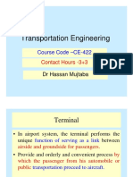 Transportation Engineering: Course Code - CE-422