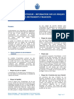 Guide de Linvestisseur Informations Sur Les Risques V20130101