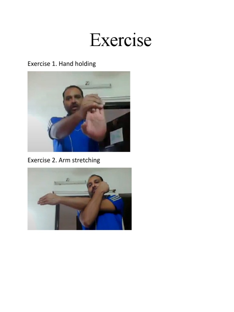 Exercise 1. Hand Holding | PDF