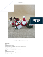 Coleção de Natal Amigurumi - Círculo S - A