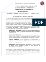 Yapu Quispe Jeanet - Aplicaciones de La Mecánica de Fluidos