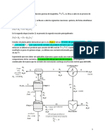 Reduccion de Magnetita en Dos Etapas Ejercicio