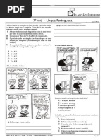 Frase Oração Periodo Exercicios