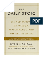 The Daily Stoic: 366 Meditations On Wisdom, Perseverance, and The Art of Living: Featuring New Translations of Seneca, Epictetus, and Marcus Aurelius - Personal Development