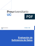 Evaluación de Suficiencia de Datos