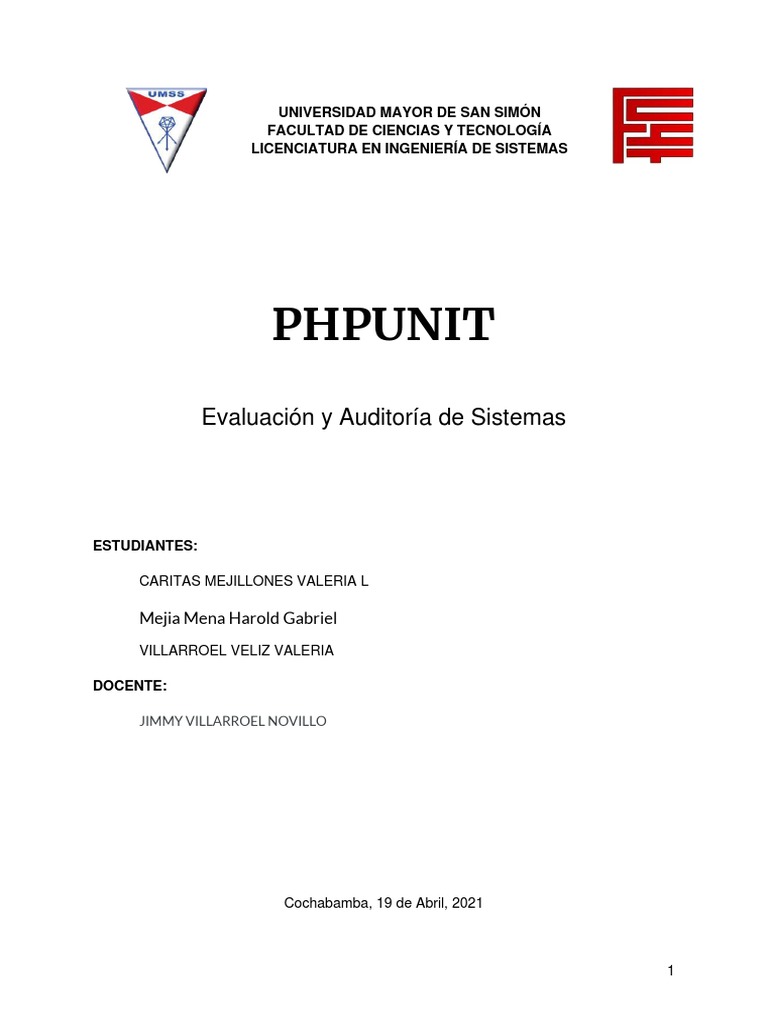 Introducción a PHPUnit en PHP | PDF | Php | Desarrollo guiado por pruebas