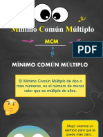 Mínimo Común Múltiplo