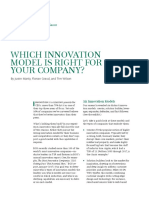 Which Innovation Model Is Right For Your Company?: by Justin Manly, Florian Grassl, and Tim Wilson