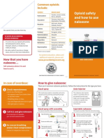 Opioid Safety and How To Use Naloxone: What Is An Opioid Overdose? Common Opioids Include