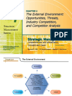 The External Environment: Opportunities, Threats, Industry Competition, and Competitor Analysis