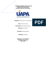 Trabajo Final de Psicoterapia Dia