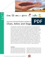 Chars, Ashes and Slags: Assessment of Recycled Phosphorus Fertilizers For Organic Farming