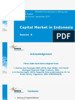 Capital Market in Indonesia: Session 8