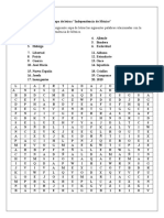 Sopa de Letras