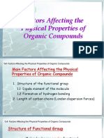 Module 3 - Physical Properties of Organic Compounds