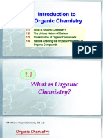 Module 1 - Introduction To Organic Chemistry