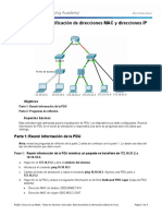 5.3.1.3 Packet Tracer - Identify MAC and IP Addresses