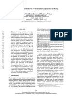 Measuring The Similarity of Sentential Arguments in Dialog