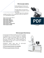 Tipos de Microscopios