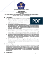 Revisi Se Ka Satgas Nomor 23 Tahun 2021 Tentang Protokol Kesehatan Perjalanan Internasional Pada Masa Pandemi Corona Virus Disease 2019 (Covid 19)