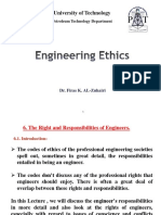 Lecture Nine - Engineering Ethics