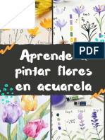 Aprende A Pintar Flores en Acuarela
