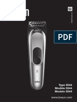 Braun 5544 Shaver Manual, PDF, Ac Power Plugs And Sockets