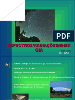 ESPECTROS  RADIAÇÕES  ENERGIA