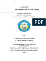 P. Agama Kel. 1 Hakikat Manusia Menurut Islam